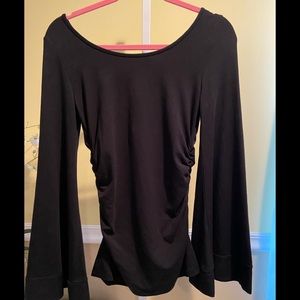 NWOT Super  Sexy Boston Proper flare sleeve top S